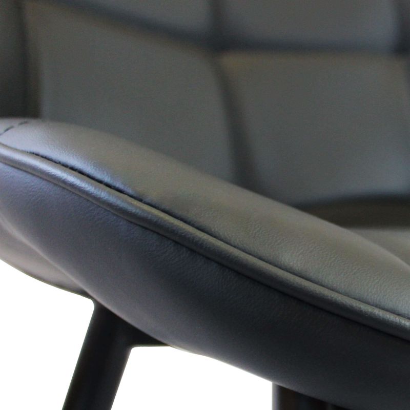 WINTER - poltrona imbottita per sala da pranzo in ecopelle