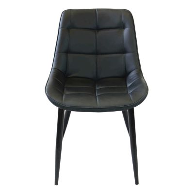 WINTER - poltrona imbottita per sala da pranzo in ecopelle