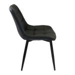 WINTER - poltrona imbottita per sala da pranzo in ecopelle