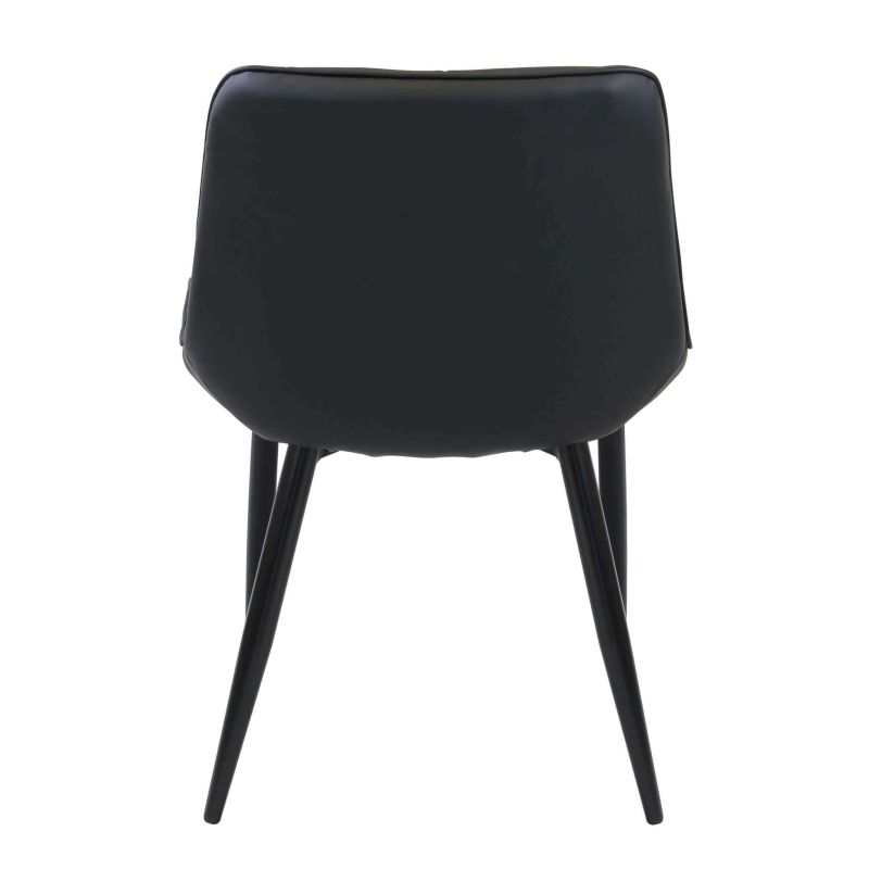 WINTER - poltrona imbottita per sala da pranzo in ecopelle