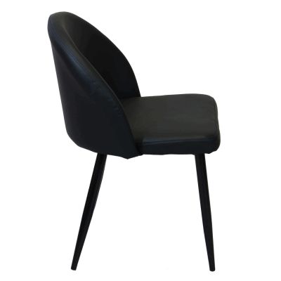 PRINCE - poltrona imbottita per sala da pranzo in ecopelle