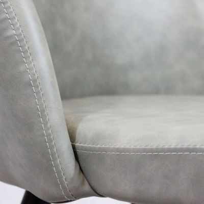 PRINCE - poltrona imbottita per sala da pranzo in ecopelle