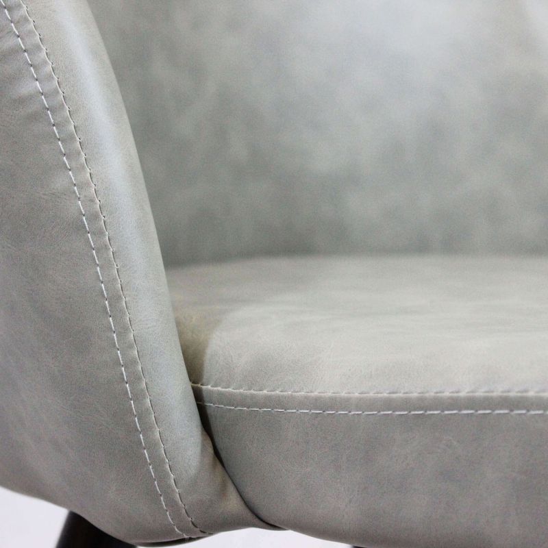 PRINCE - poltrona imbottita per sala da pranzo in ecopelle