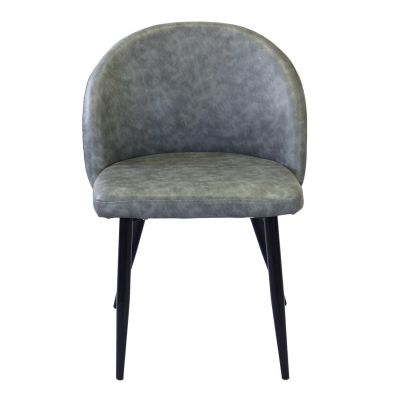 PRINCE - poltrona imbottita per sala da pranzo in ecopelle