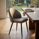 PRINCE - poltrona imbottita per sala da pranzo in ecopelle