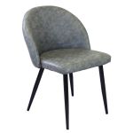 PRINCE - poltrona imbottita per sala da pranzo in ecopelle