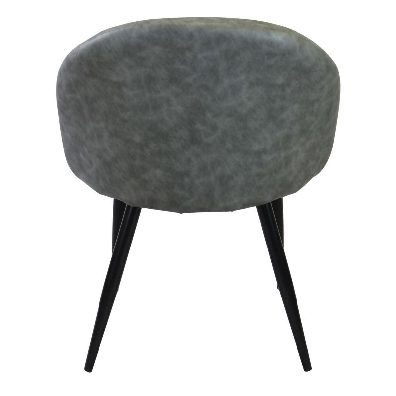 PRINCE - poltrona imbottita per sala da pranzo in ecopelle