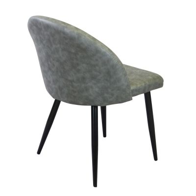 PRINCE - poltrona imbottita per sala da pranzo in ecopelle