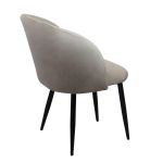 ALADIN - poltrona imbottita per sala da pranzo in velluto