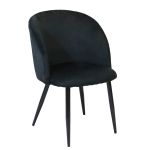 ALADIN - poltrona imbottita per sala da pranzo in velluto