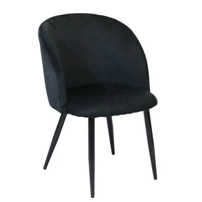 ALADIN - poltrona imbottita per sala da pranzo in velluto