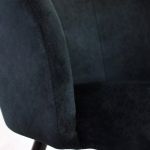 ALADIN - poltrona imbottita per sala da pranzo in velluto