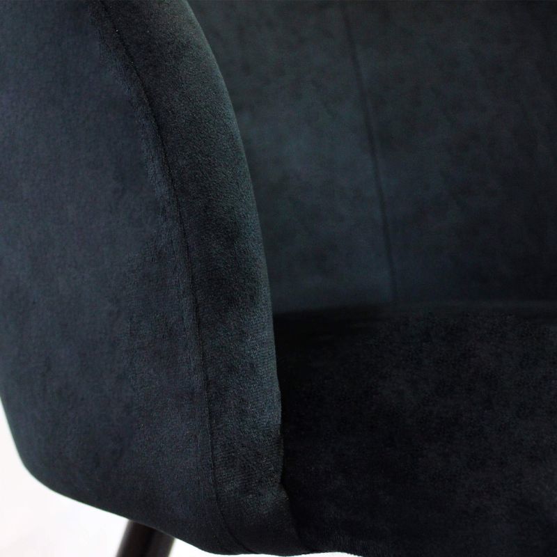 ALADIN - poltrona imbottita per sala da pranzo in velluto