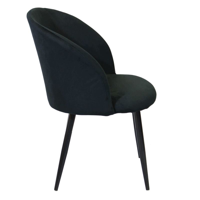 ALADIN - poltrona imbottita per sala da pranzo in velluto