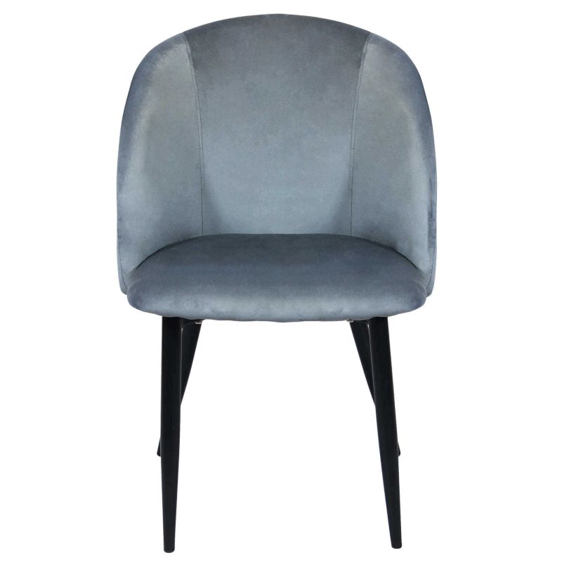 ALADIN - poltrona imbottita per sala da pranzo in velluto