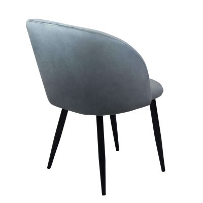 ALADIN - poltrona imbottita per sala da pranzo in velluto