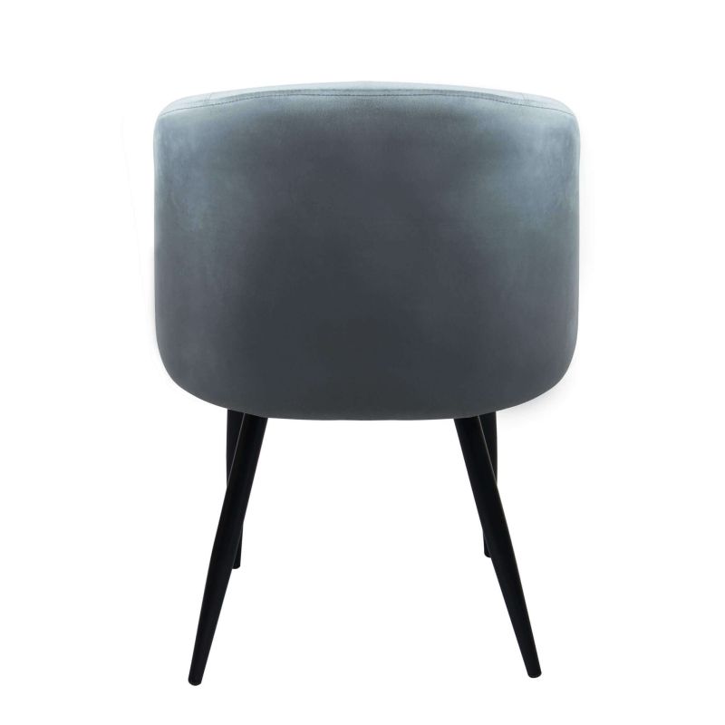 ALADIN - poltrona imbottita per sala da pranzo in velluto