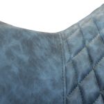 SANDY - poltrona imbottita per sala da pranzo in ecopelle