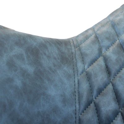 SANDY - poltrona imbottita per sala da pranzo in ecopelle