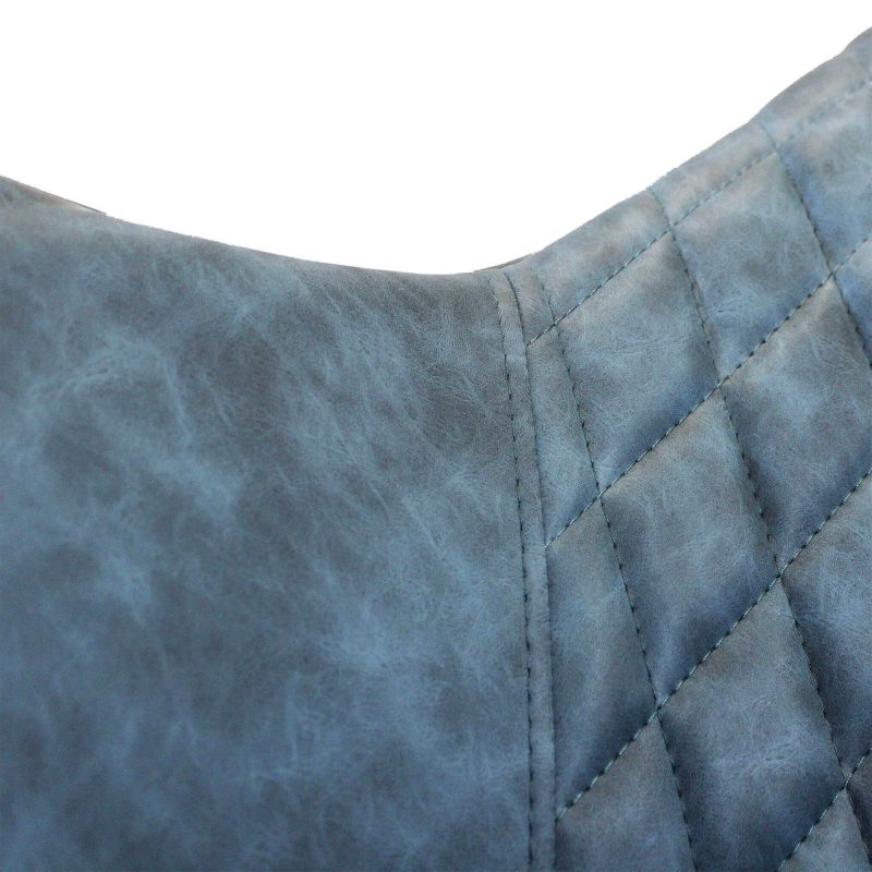 SANDY - poltrona imbottita per sala da pranzo in ecopelle