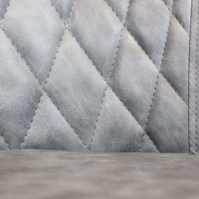 SANDY - poltrona imbottita per sala da pranzo in ecopelle