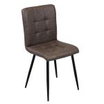 ROSA - sedia imbottita per sala da pranzo in ecopelle