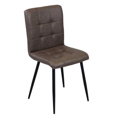 ROSA - sedia imbottita per sala da pranzo in ecopelle