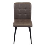 ROSA - sedia imbottita per sala da pranzo in ecopelle