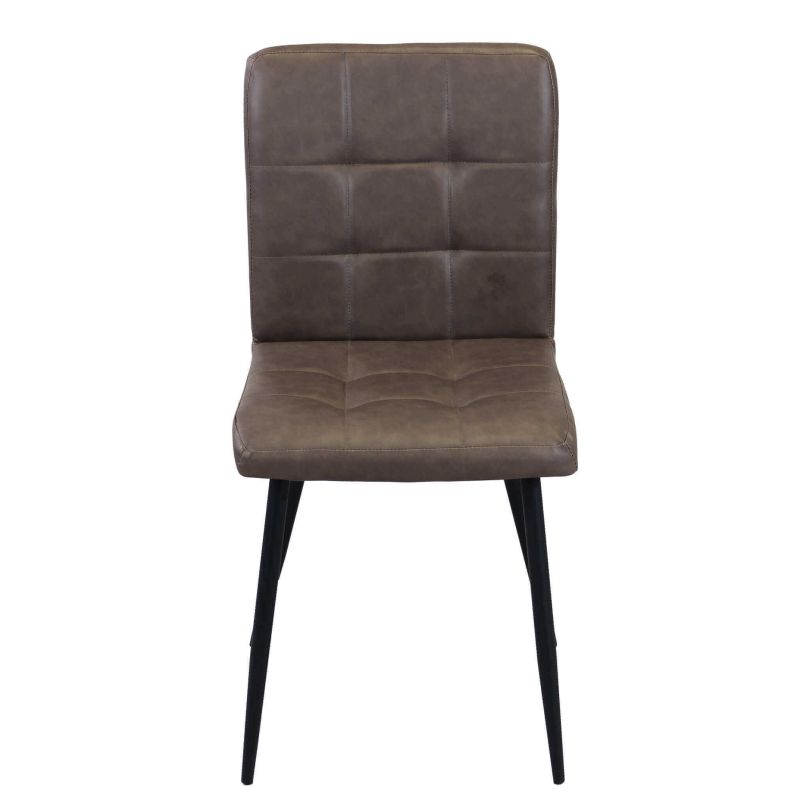 ROSA - sedia imbottita per sala da pranzo in ecopelle