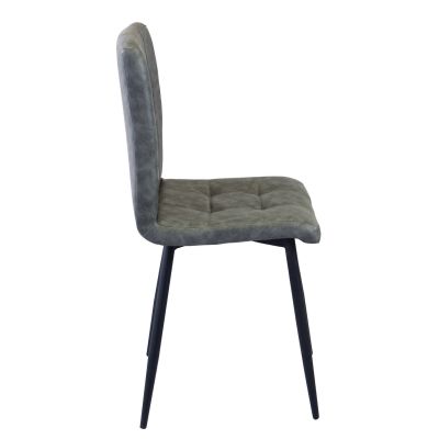 ROSA - sedia imbottita per sala da pranzo in ecopelle