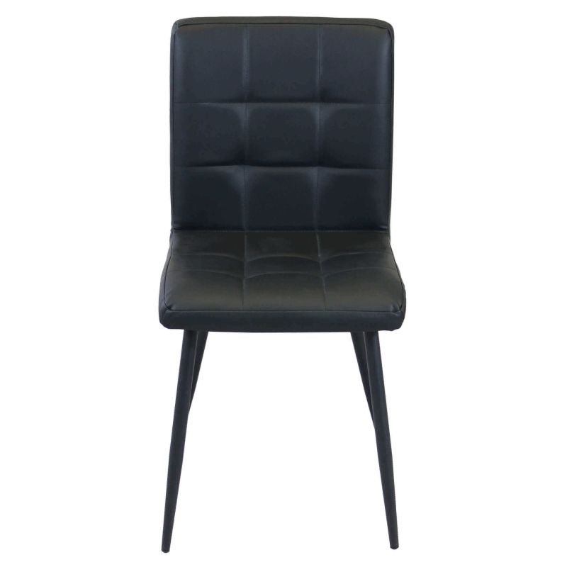 ROSA - sedia imbottita per sala da pranzo in ecopelle