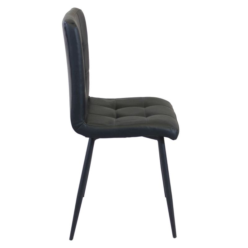 ROSA - sedia imbottita per sala da pranzo in ecopelle