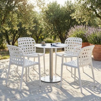 JENNY - poltrona da giardino in resina