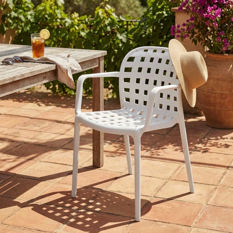 JENNY - poltrona da giardino in resina