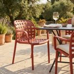 JENNY - poltrona da giardino in resina