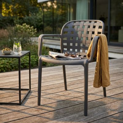 JENNY - poltrona da giardino in resina