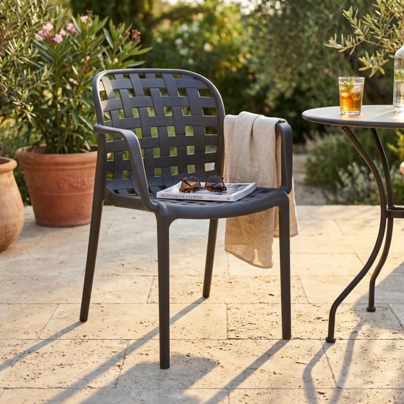 JENNY - poltrona da giardino in resina