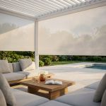 NIMBUS - parete laterale per pergola bioclimatica 370x238