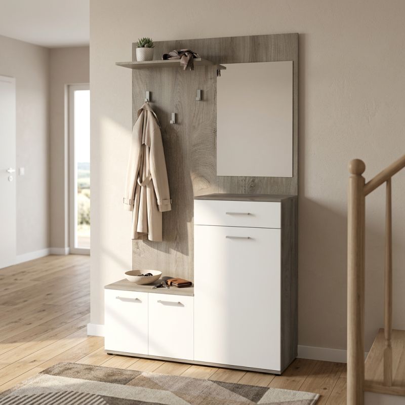 BISCA - mobile ingresso con attaccapanni