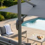 POLIS - ombrellone decentrato 3 x 3 m