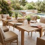 TOBI - tavolo in teak allungabile