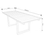 HOLLAND - tavolo in teak allungabile