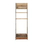 LUKE - scaffale da bagno in pino riciclato