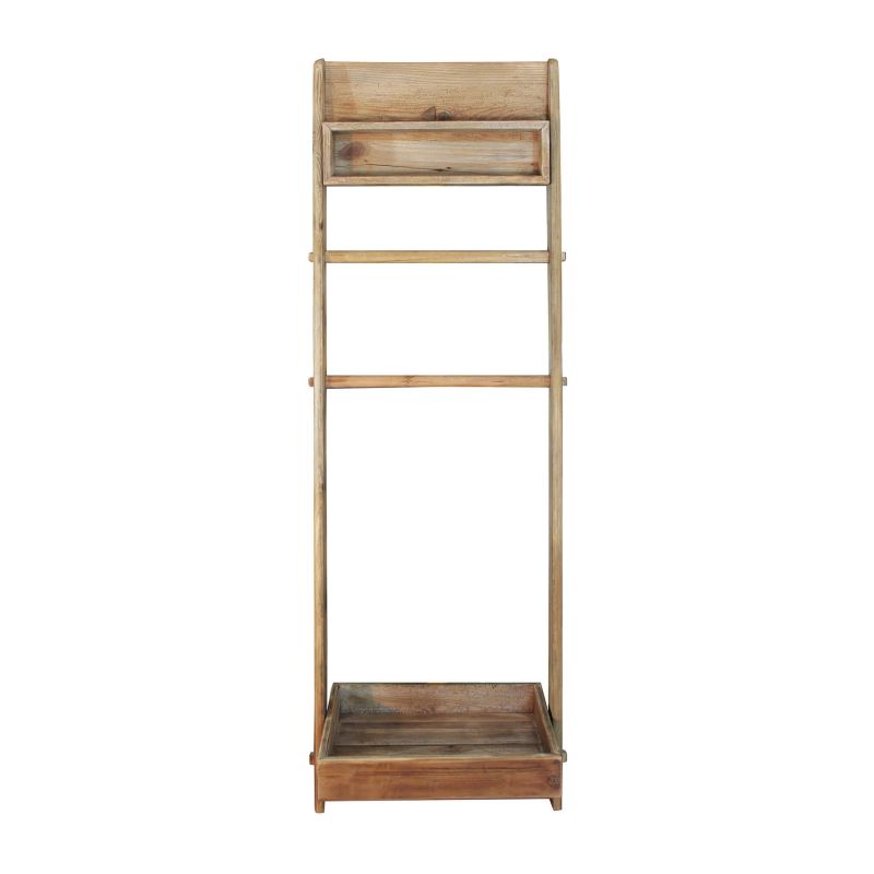 LUKE - scaffale da bagno in pino riciclato