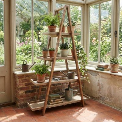 LILU - libreria in pino riciclato