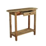 JOMA - tavolino con cassetto in pino riciclato