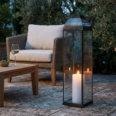 CAREN - lanterna in vetro grande