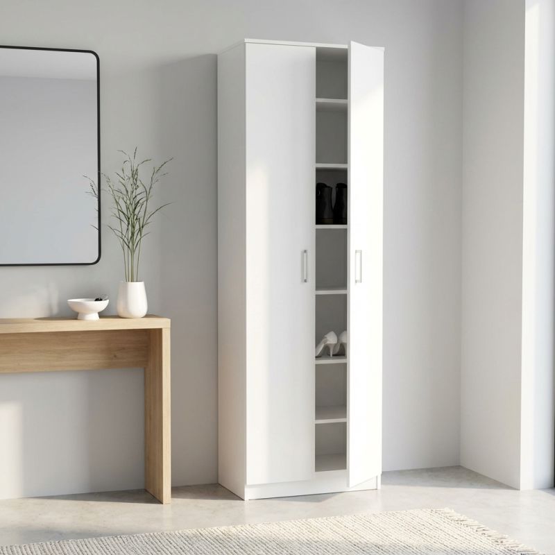 FREDIS - armadio scarpiera con 7 scaffali