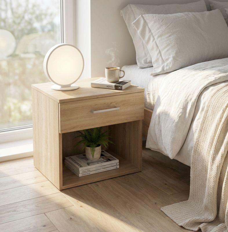 LEIF - comodino un cassetto e un vano