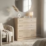 JARL - cassettiera con 4 cassetti